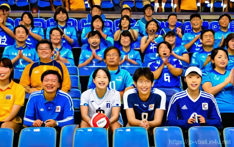 배구의 인기 상승 이유 - **Dynamic Star Player's Attack:**
    An athletic Japanese female volleyball player, mid-air, powerf...