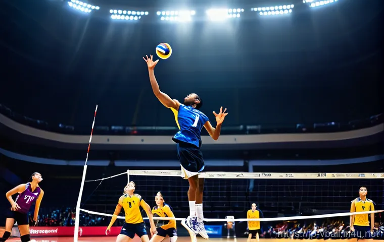 배구 경기에서의 주요 포지션 - **"Court Magician" Setter in Action**
A dynamic, artistic photograph of a female volleyball sett... 배구 경기에서의 주요 포지션 - **"Court Magician" Setter in Action**
A dynamic, artistic photograph of a female volleyball sett...