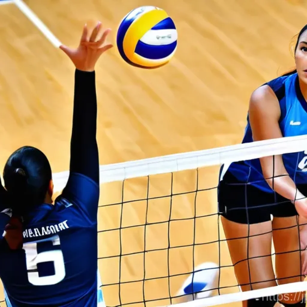 배구 경기 기록 소프트웨어 - Here are three image prompts focusing on volleyball and data analysis, adhering to your specified gu...