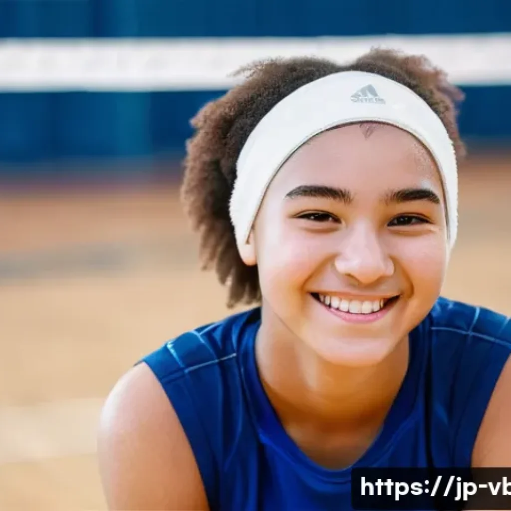 배구 화장품 추천  운동 후 - **Prompt:** A cheerful teenage girl, 16 years old, with short, sporty hair, just finished playing vo...