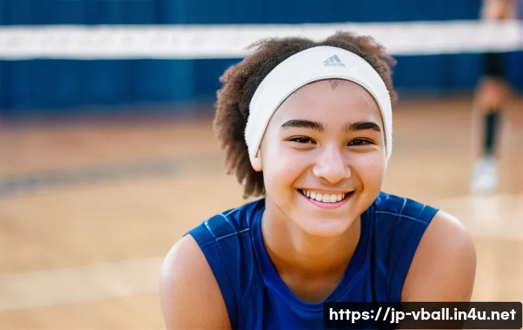 배구 화장품 추천  운동 후 - **Prompt:** A cheerful teenage girl, 16 years old, with short, sporty hair, just finished playing vo...
