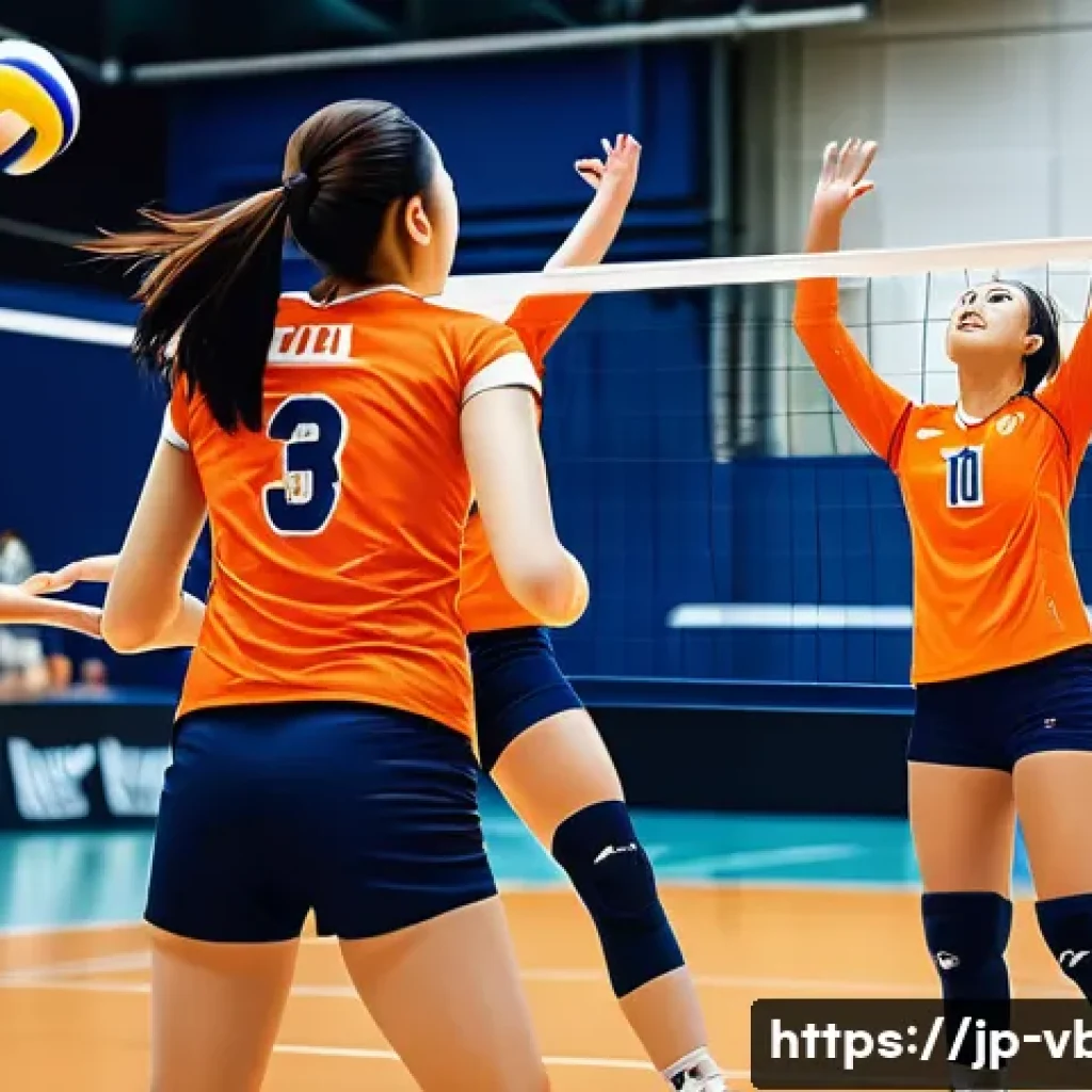 배구 관련 포스터 제작 - **Prompt 1: Dynamic Volleyball Match Poster with Team Spirit**
"A vibrant and energetic volleyba...