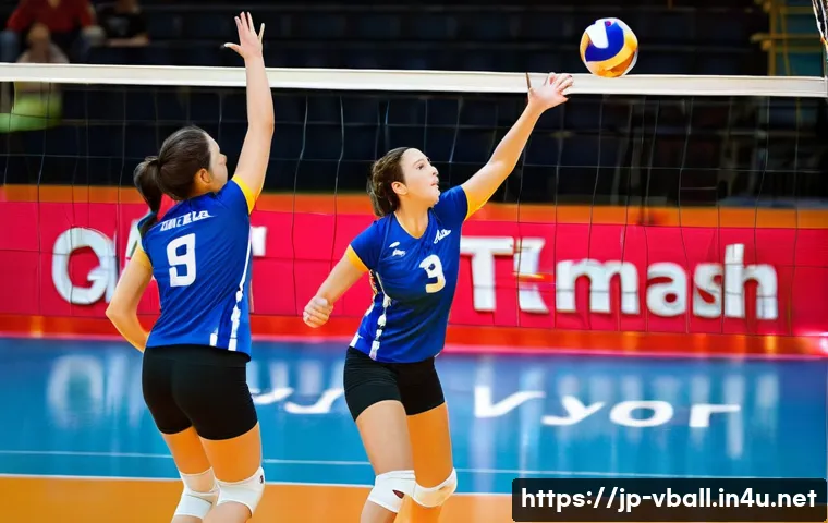 배구 경기에서의 의사소통 - **Vocal Leadership and Timely Encouragement in Volleyball**

    Prompt: A dynamic indoor volleyball...