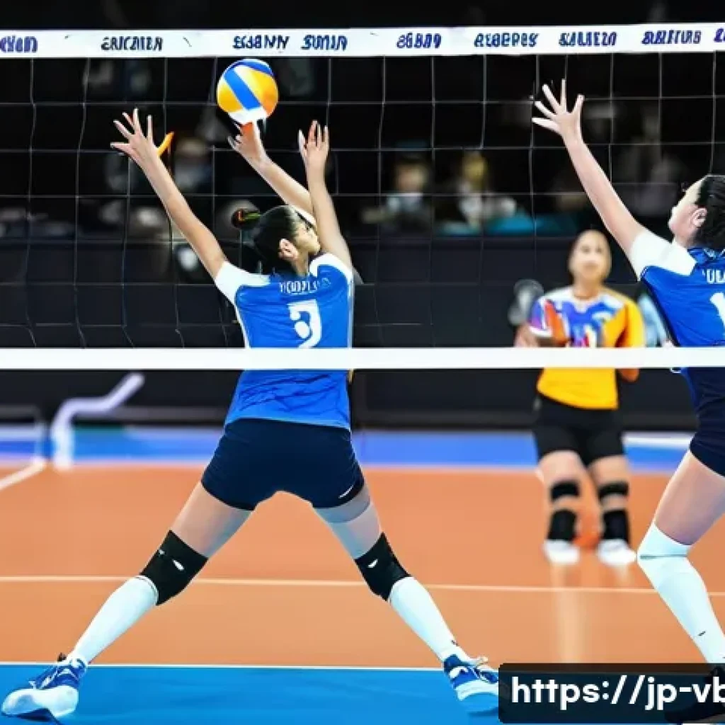 배구 경기에서 실수를 줄이는 방법 - Here are three image generation prompts in English, detailing various aspects of volleyball performa...